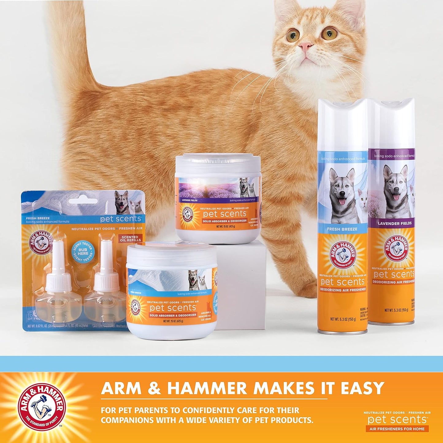 for Pets Air Care Pet Scents Room Spray | Air Freshener Spray for Pet Odors in the Home, Fresh Breeze Scent, 18 Oz Refreshing Air Spray for Pet Smells