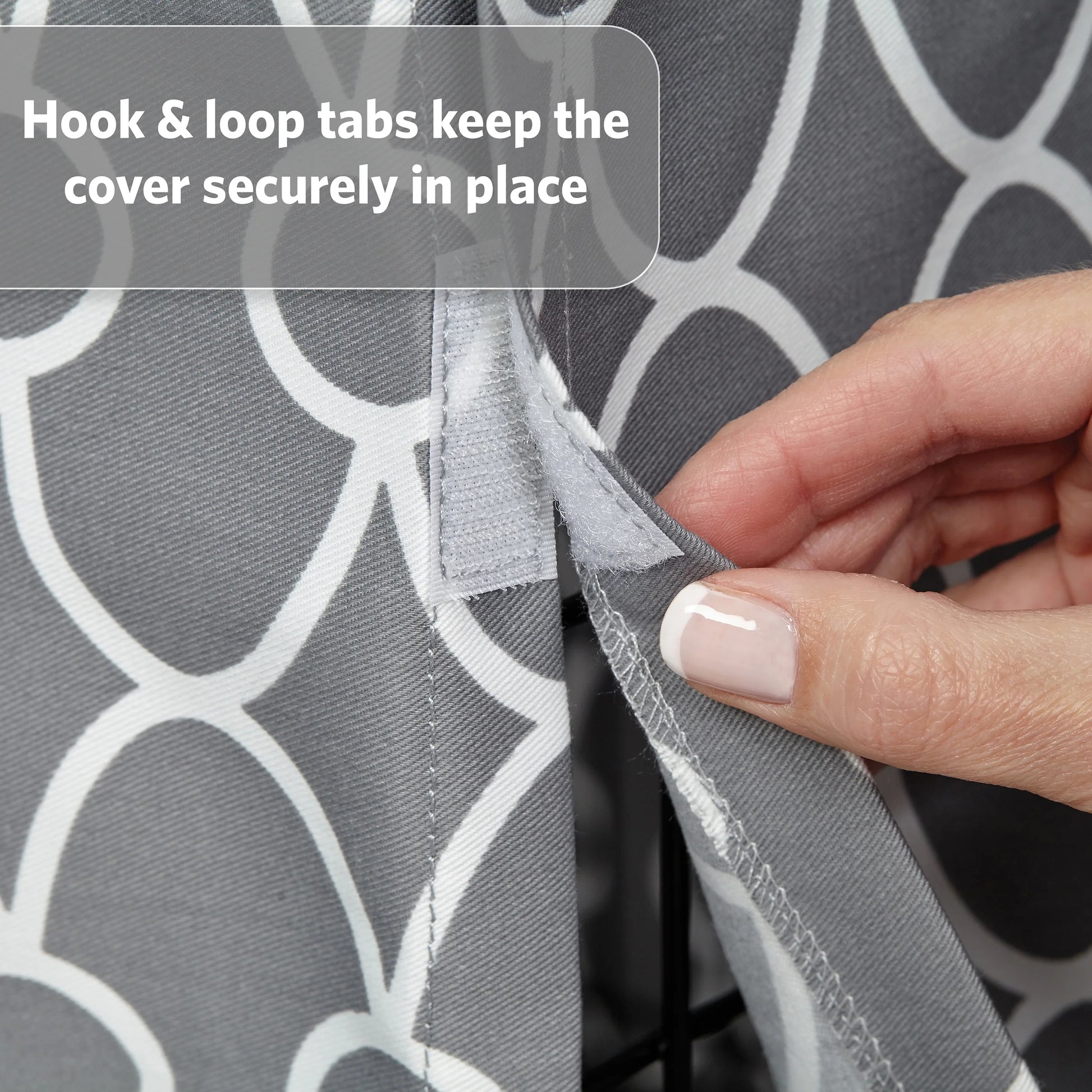 Midwest Homes for Pet Dog Crate Cover, Gray Geometric Pattern, 36"