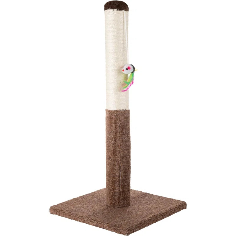 Cat Scratch Post with Hanging Toy