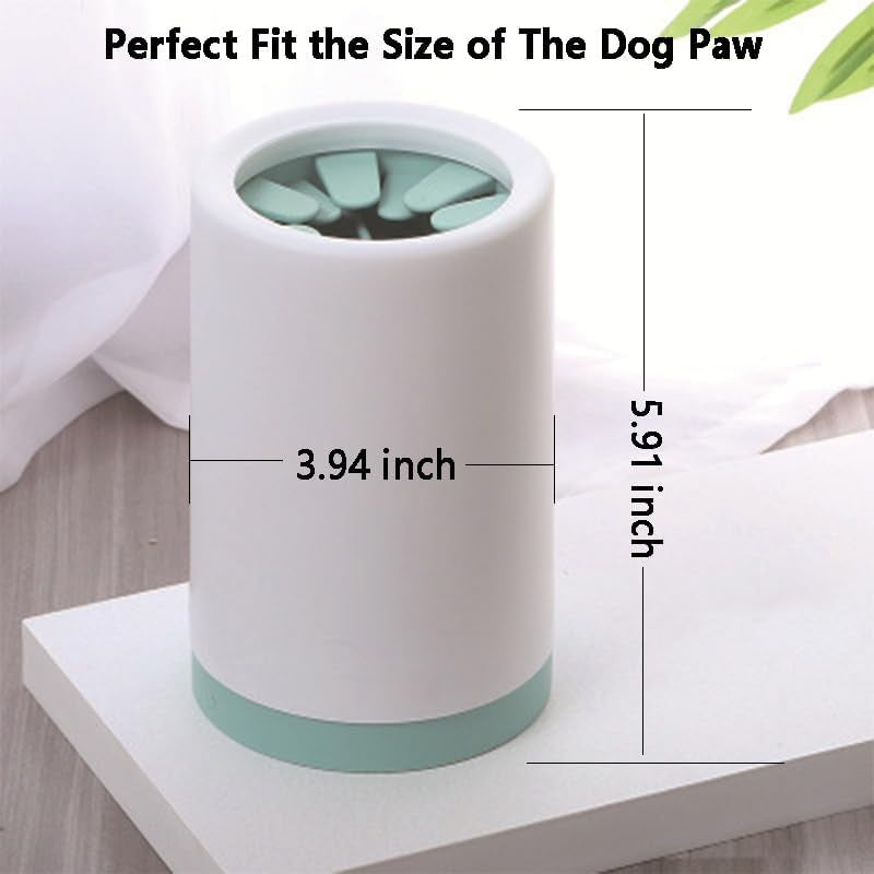 Dog Paw Cleaner, Paw Cleaner for Dogs and Cats, Dog Paw Washer, Small Medium Large Dogs Feet/Foot Cleaner