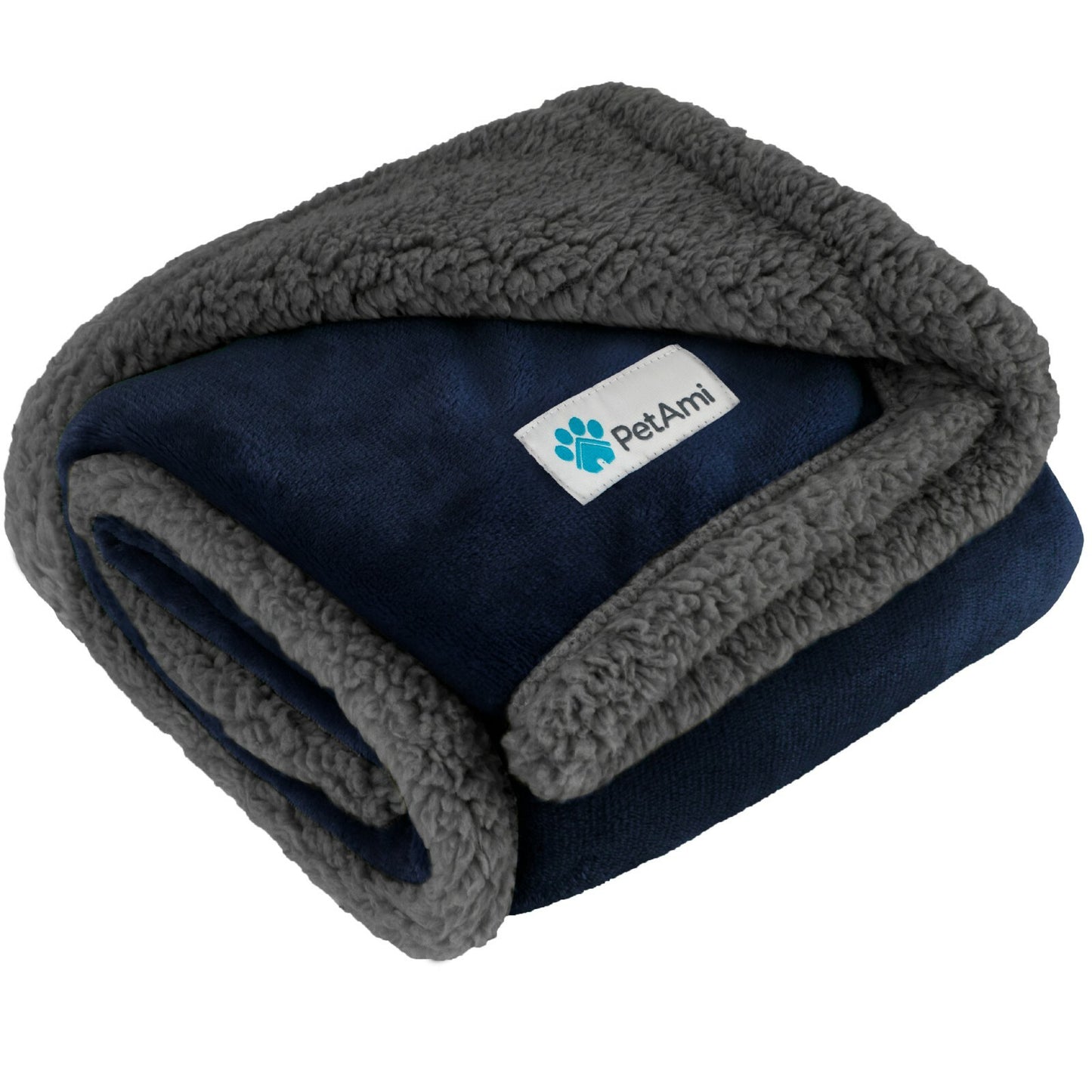 Washable Pet Blanket Fleece Dog Cat Bed Soft Sherpa Reversible Dog Blanket Warm