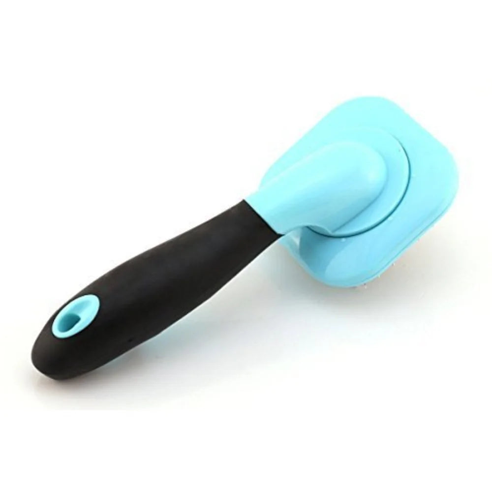 Slicker Brush, Dog Brush Gently Cleaning Pin Brush for Shedding Dog Hair Brush for Small Dogs Puppy Yorkie Poodle Rabbits Cats