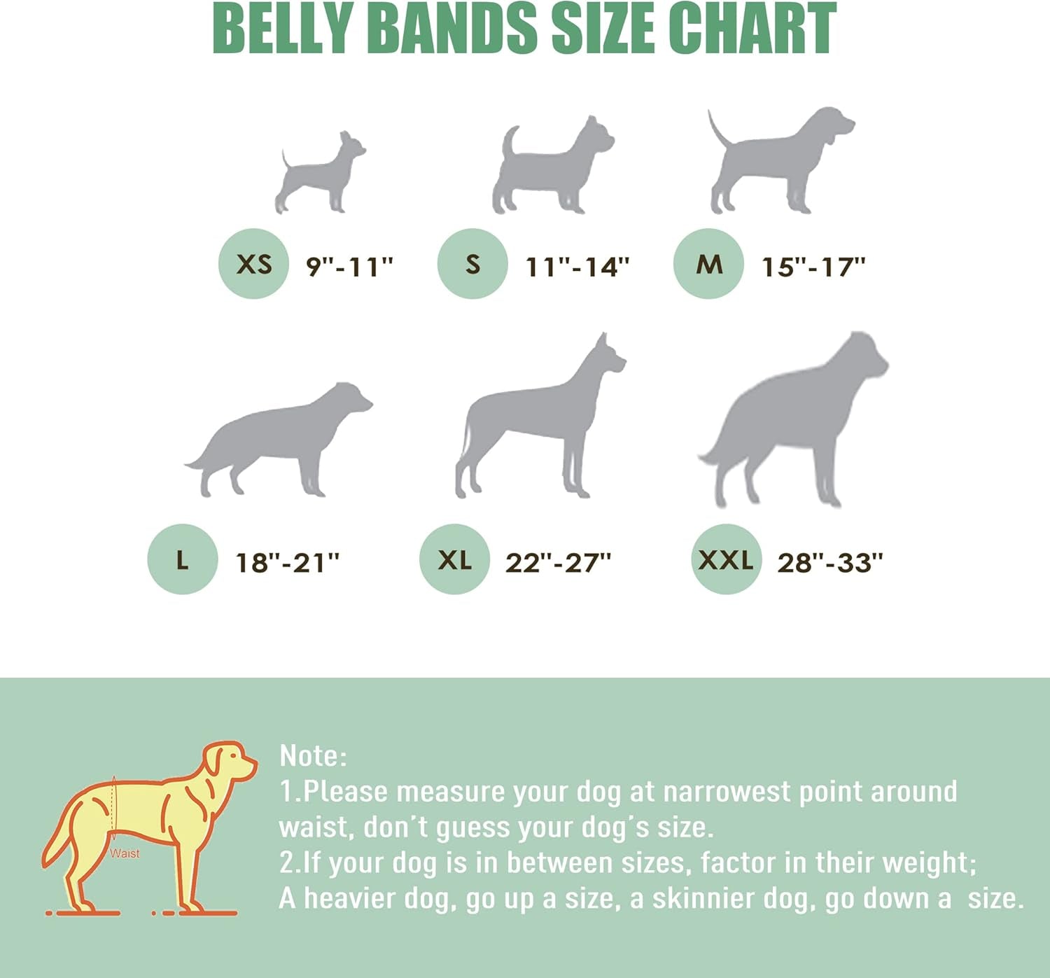 Washable Male Dog Belly Band (Stylish Pattern) - Dog Diapers Male - Washable Male Dog Belly Wrap, Dog Diapers Male (Blue, Green, Black Checkerboard, Small)