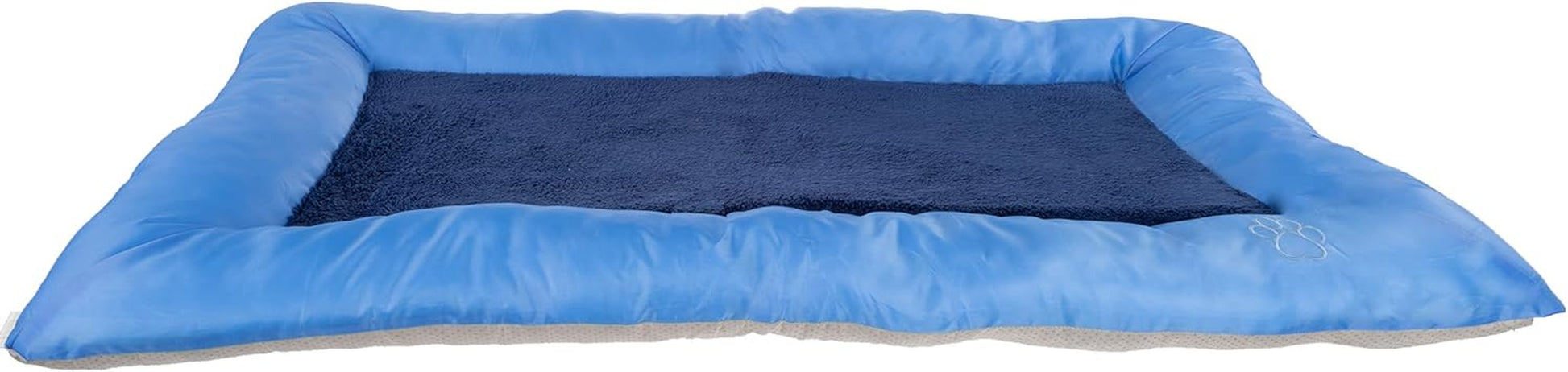 Plush Cozy Pet Crate/Pet Bed, X-Large, Blue
