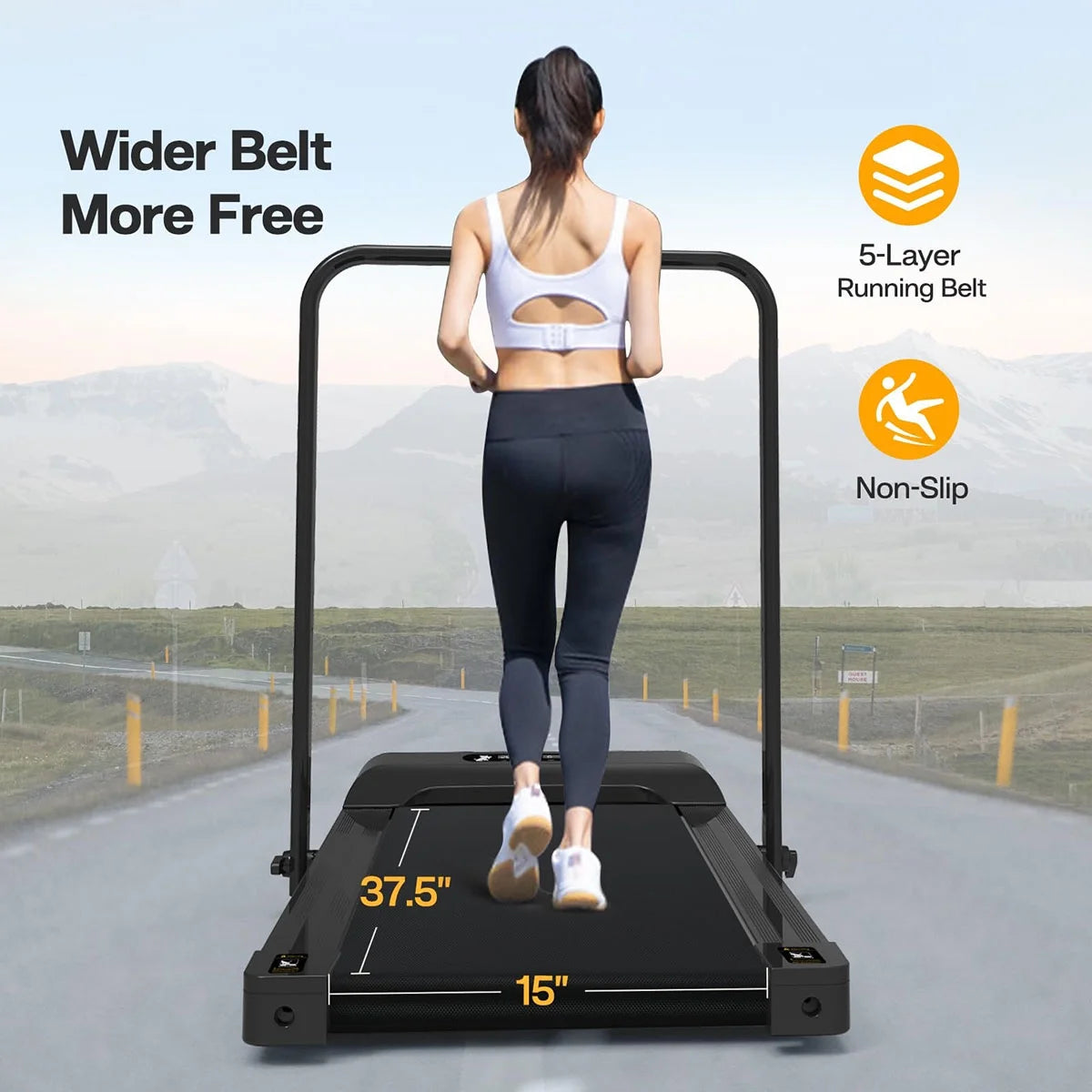 Dog Treadmill for Small Dogs,Dog Treadmill with Pre-Set Exercise Programs,Easy to Follow Interface,1.5Hp Folding Dog Treadmill for Medium Dogs Pets,220Lbs Weight Capacity