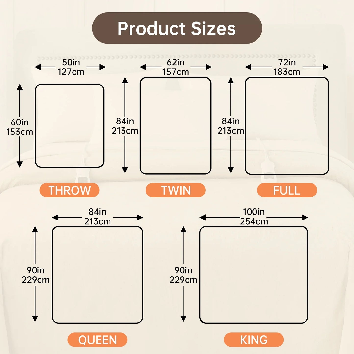 Heated Blanket Queen Size, Washable Heated Blanket Electric, Electric Blanket, Charcoal Gray, 84" X 90", Blanket Warmer Heating Blanket Heat Warming Blanket Electric Blanket Heater