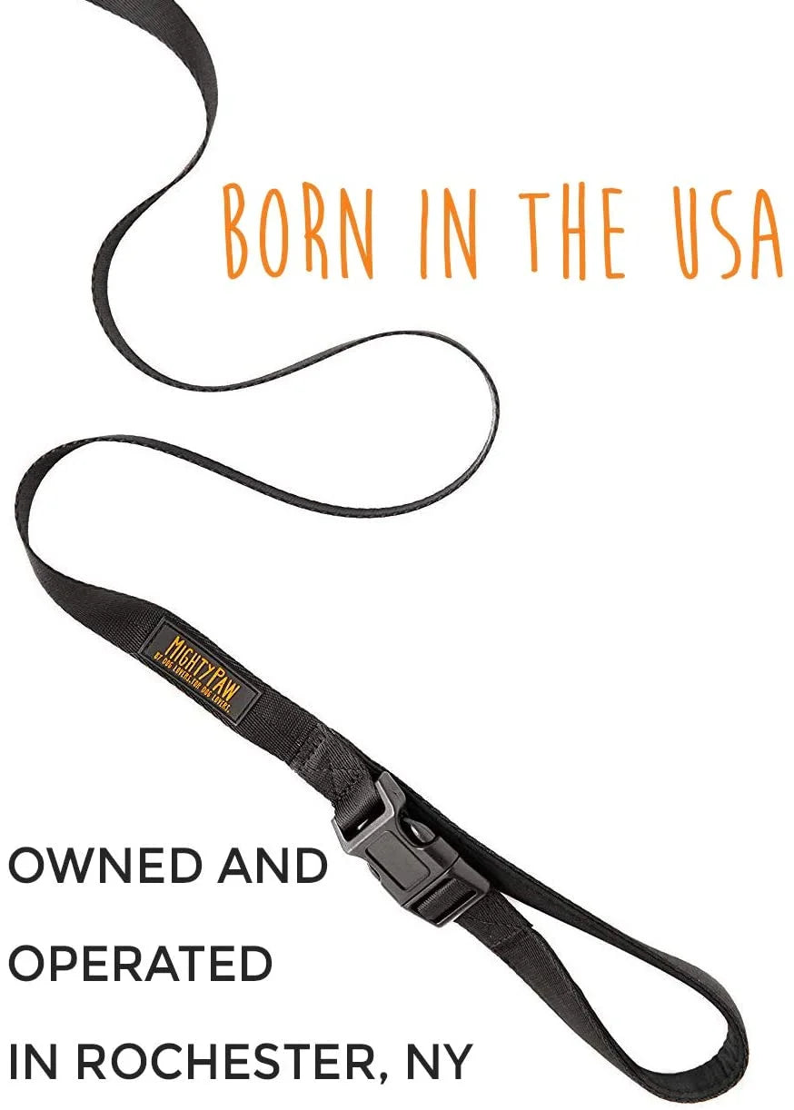 Long Dog Leash, Pet Leash, for off Leash Recall Training Quality Nylon Tie Out Includes a Buckled Padded Handle for Yard Camping and Training, Puppy Leash, 15Ft