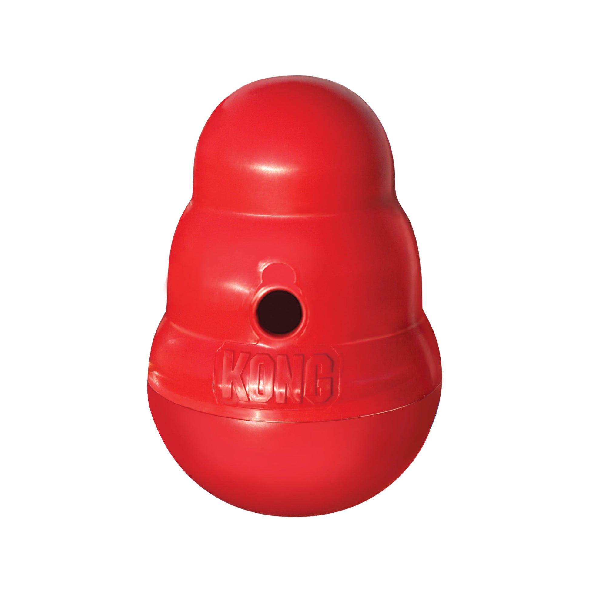 ® Wobbler Food-Dispensing Dog Toy, Red, Large for Dogs between 30-65 Lbs
