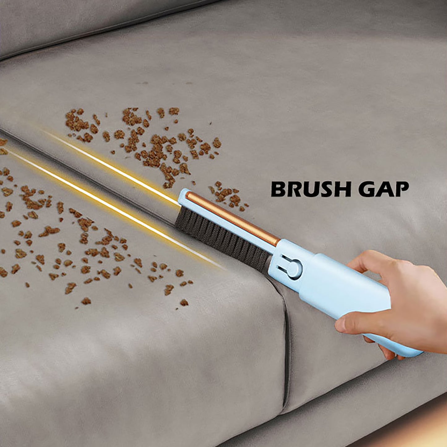 2PCS Reusable Pet Hair Remover Brushes - Travel Size Lint Brush for Clothes & Laundry, Cat Dog Fur Removal Tool (Pink)