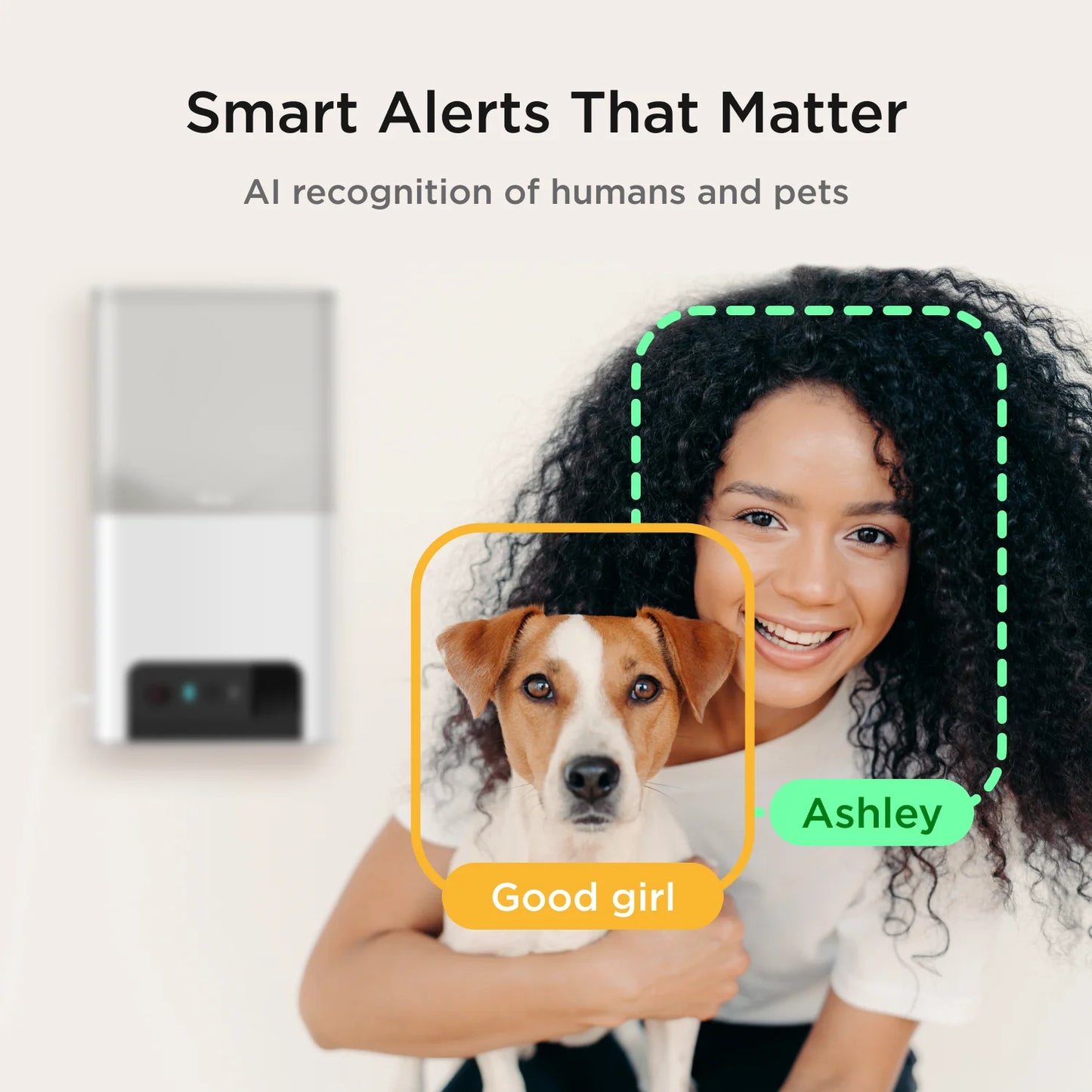 Bites 2 Lite Wifi Pet Camera with Treat Dispenser, 1080P HD Video, Two-Way Audio, Night Vision, Motion & Sound Alerts, Dog & Cat Monitor with App
