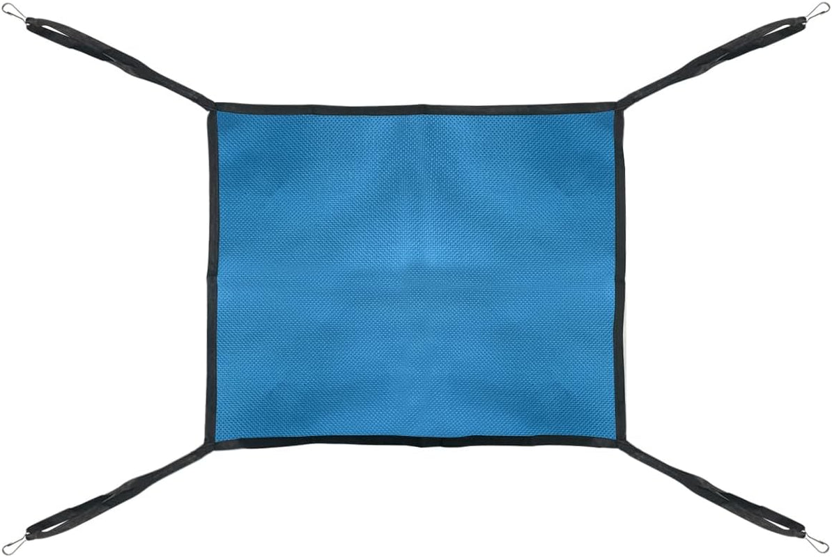 Cat Hammock for Cage Hanging ，Summer Breathable Coolness Oxford Cat Hammock Bed，With Straps and Metal Hooks Bed for Cats Small Dogs Rabbits