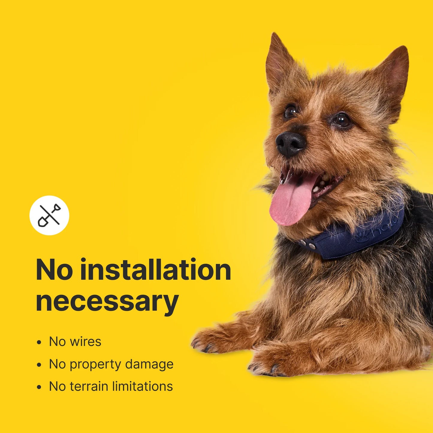 Collar 4 Wireless Dog Fence System & GPS Dog Collar, One Size, Orchid