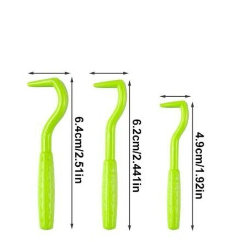 Tick Removal Tool + Flea Comb for Pets Tick Remover for Dogs Cats 4 Pc Set