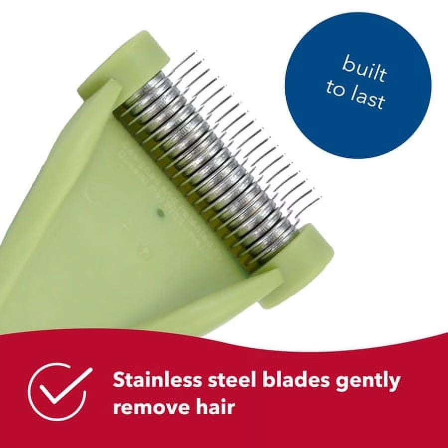 Safari Shed Magic Deshedding Tool for Dogs with Medium to Long Hair - Deshedding & Detangling Dog Brush - Small